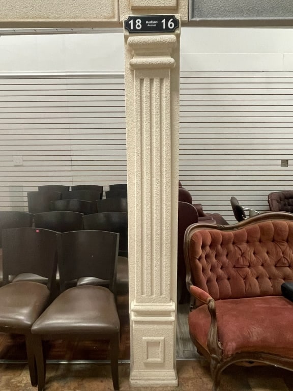 SINGLE FAUX BUILDING INDOOR COLUMN 18 16 MADISON (1 of 2)