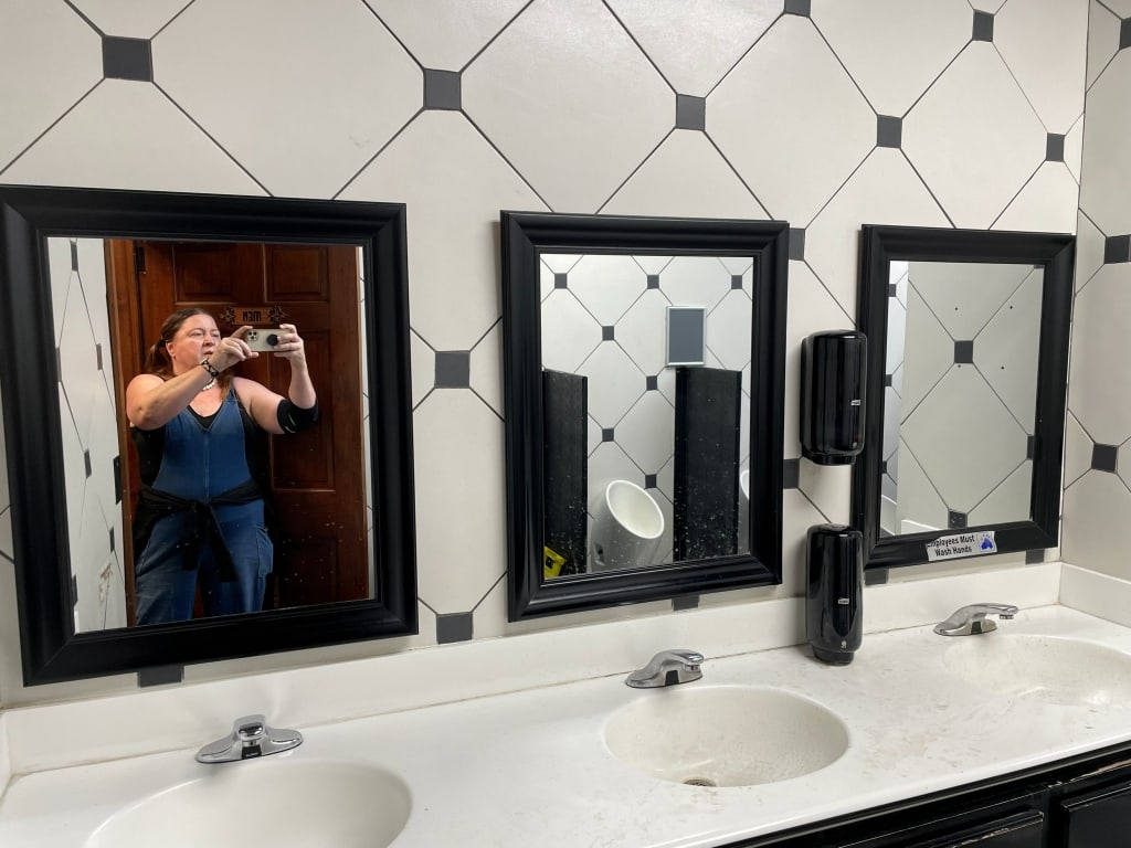 3 BATHROOM VANITY MIRRORS TBA (1 of 2)