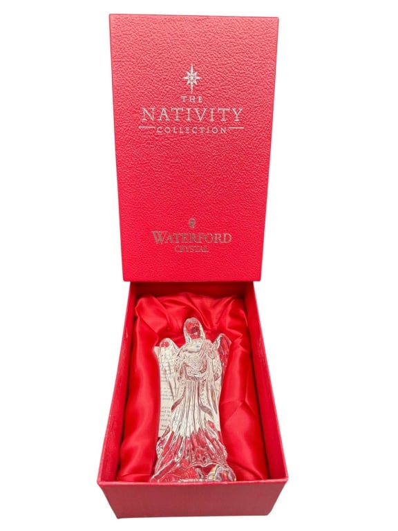 WATERFORD CRYSTAL NATIVITY ANGEL FIGURINE (1 of 2)