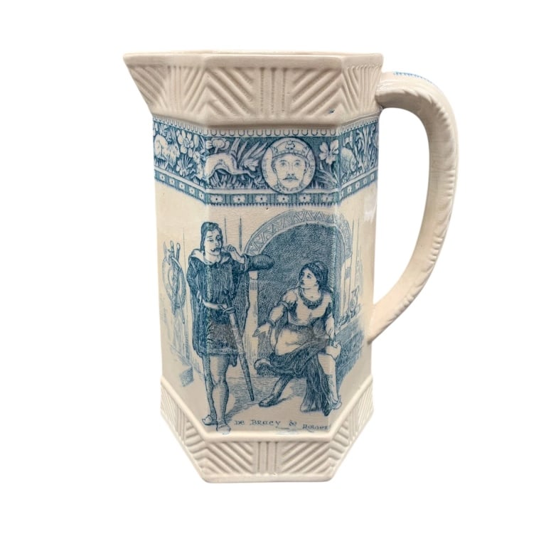 VINTAGE CERAMIC WEDGWOOD PITCHER 9" (1 of 6)