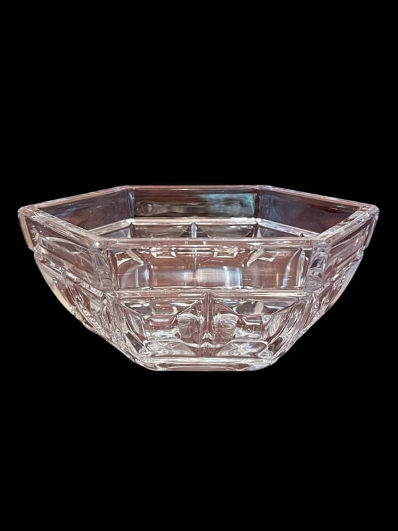 WATERFORD CRYSTAL HEXAGONAL BOWL 5" (1 of 5)