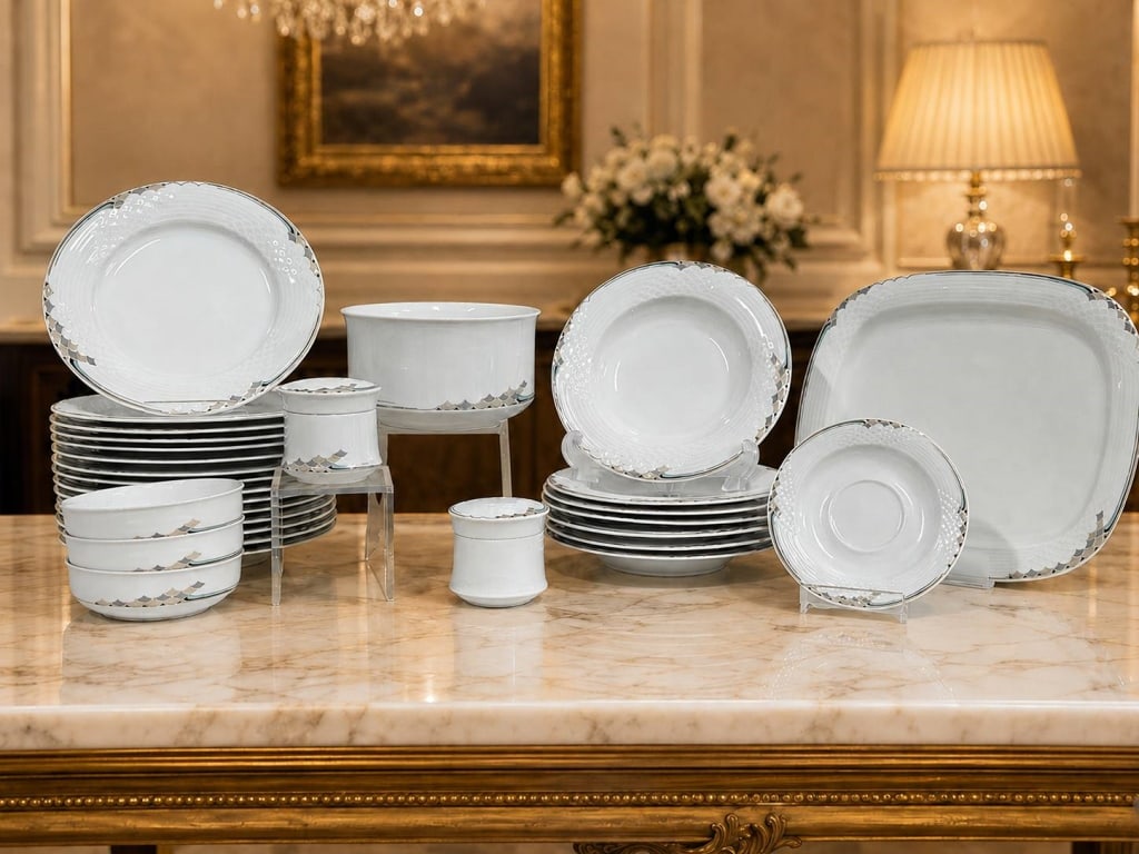 30 PCS HUTSCHENREUTHER GERMANY SCALA DINNERWARE (1 of 16)