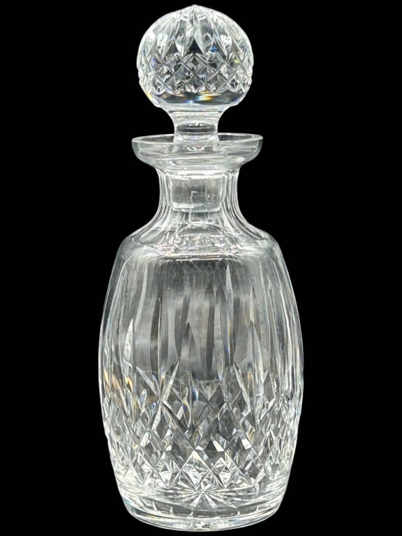 WATERFORD CUT CRYSTAL DECANTER 10" (1 of 7)