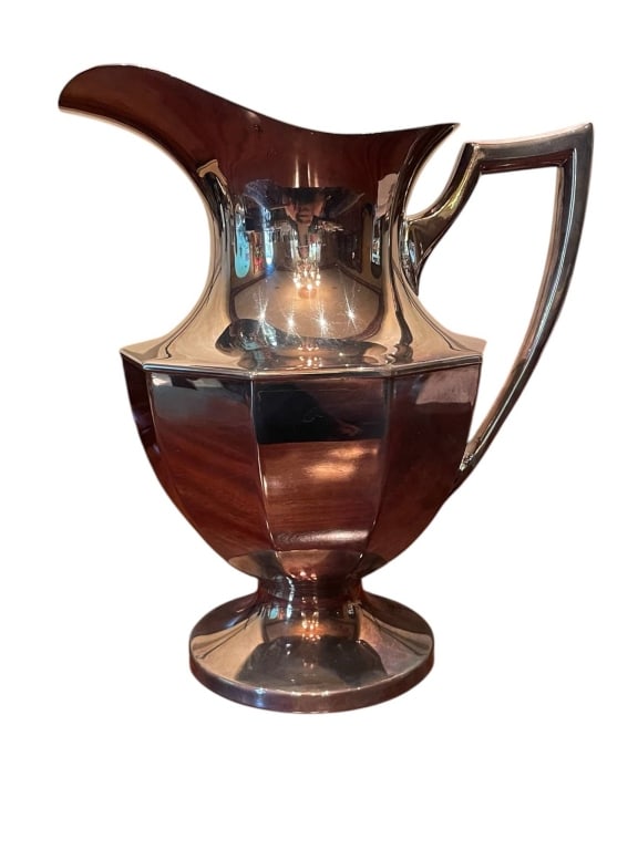 VINTAGE CONTINENTAL SILVER CO ART DECO PLATED PIT (1 of 6)
