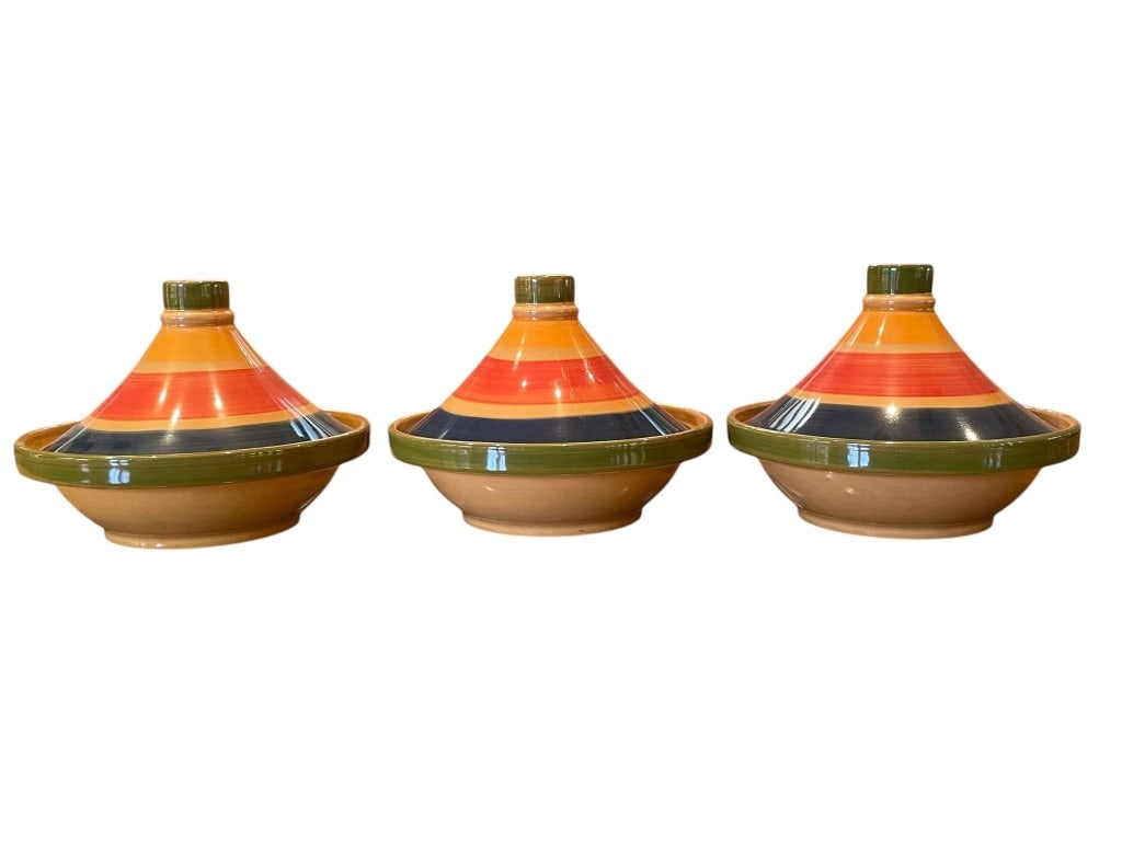 3 VAL DO SOL PORTUGUESE TAGINES SET 7" (1 of 7)