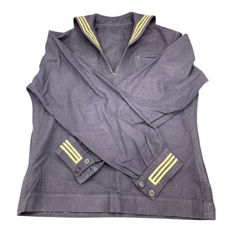 VINTAGE US NAVY PETTY OFFICER UNIFORM TOP WOOL 18 (1 of 6)
