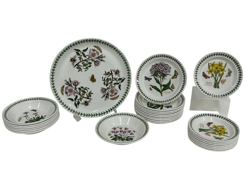 26 PCS PORTMEIRION BOTANIC GARDEN DINNERWARE SET (1 of 13)