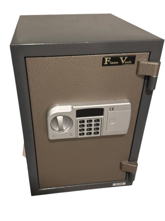 FLAME VAULT ELECTRONIC SAFE BOX (1 of 2)