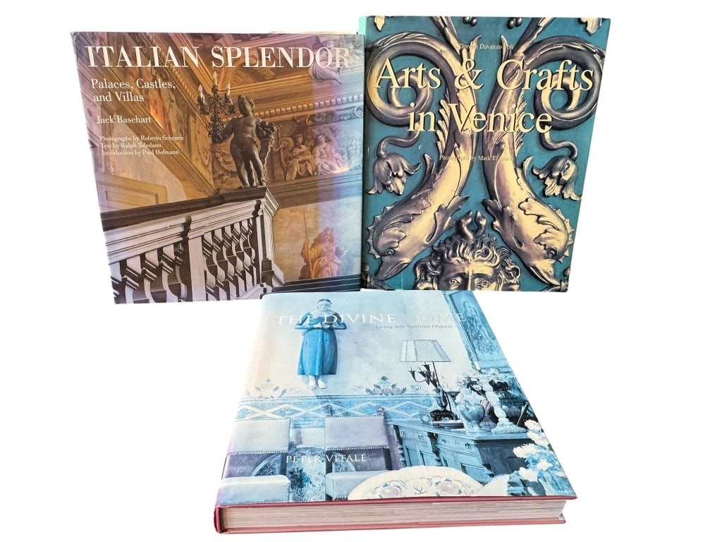 THREE ART AND DECOR COFFEE TABLE BOOKS (1 of 2)