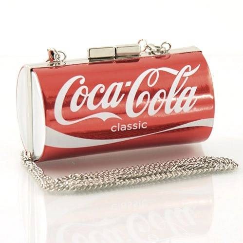 COCA-COLA CAN SHAPED NOVELTY HANDBAG (1 of 2)