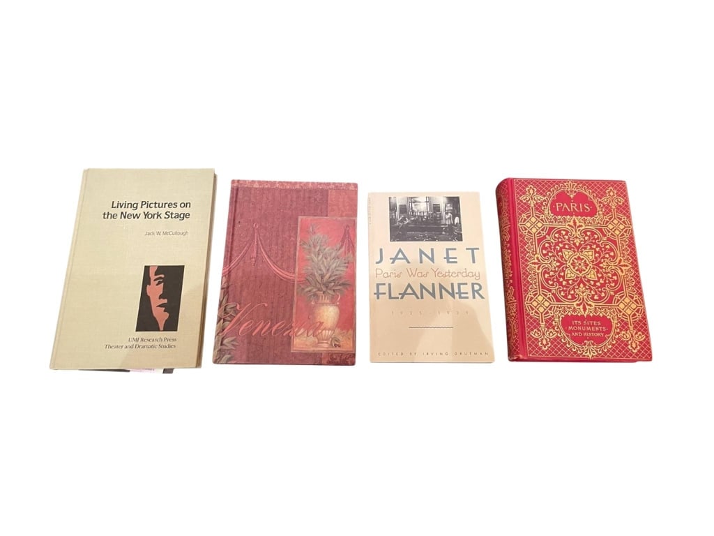 FOUR ASSORTED DECORATIVE HARDCOVER BOOKS (1 of 5)