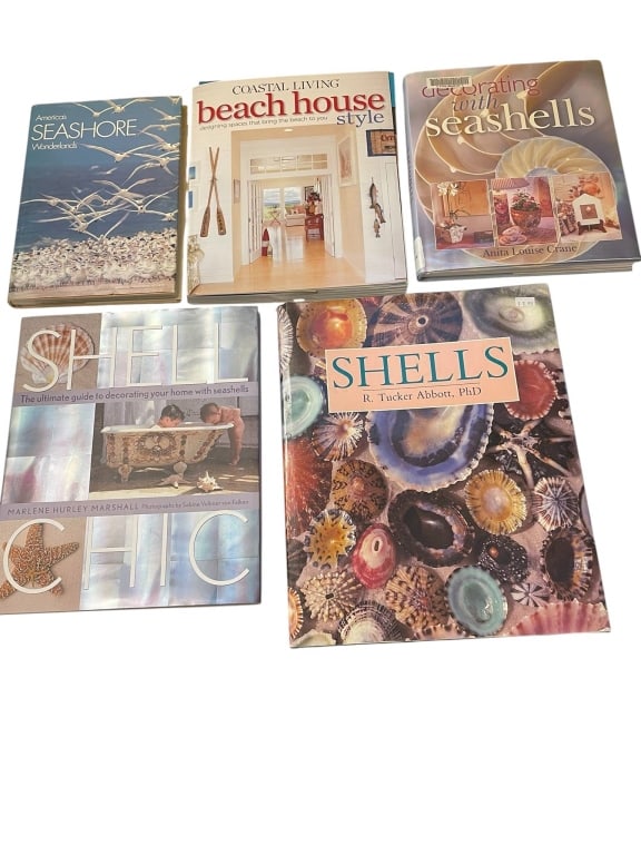 FIVE SEASHELL BOOKS - 2