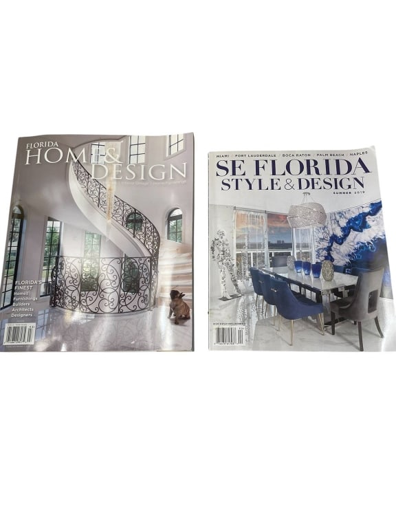 FLORIDA HOME DESIGN MAGAZINES PAIR (1 of 3)
