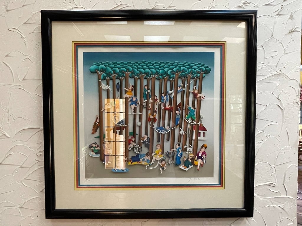 ARTIST SIGNED LITHOGRAPH 19/250 IN FRAME (1 of 8)