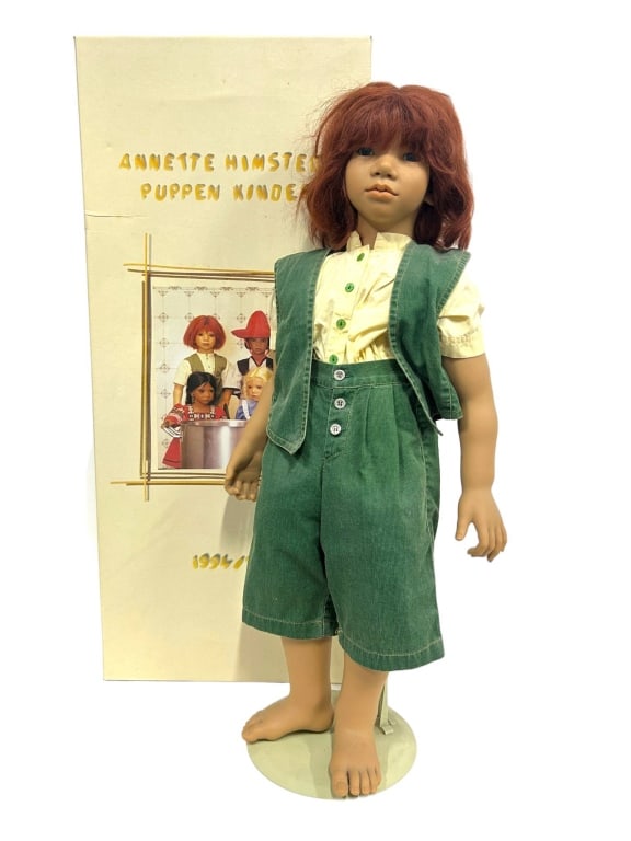 ANNETTE HIMSTEDT IRISH KINDER DOLL "MELVIN" W BOX (1 of 8)