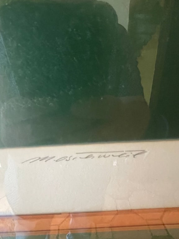 MICHAEL OSTERWEIL SIGNED SERIGRAPH 188/300 - 3