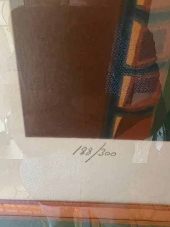 MICHAEL OSTERWEIL SIGNED SERIGRAPH 188/300 - 4