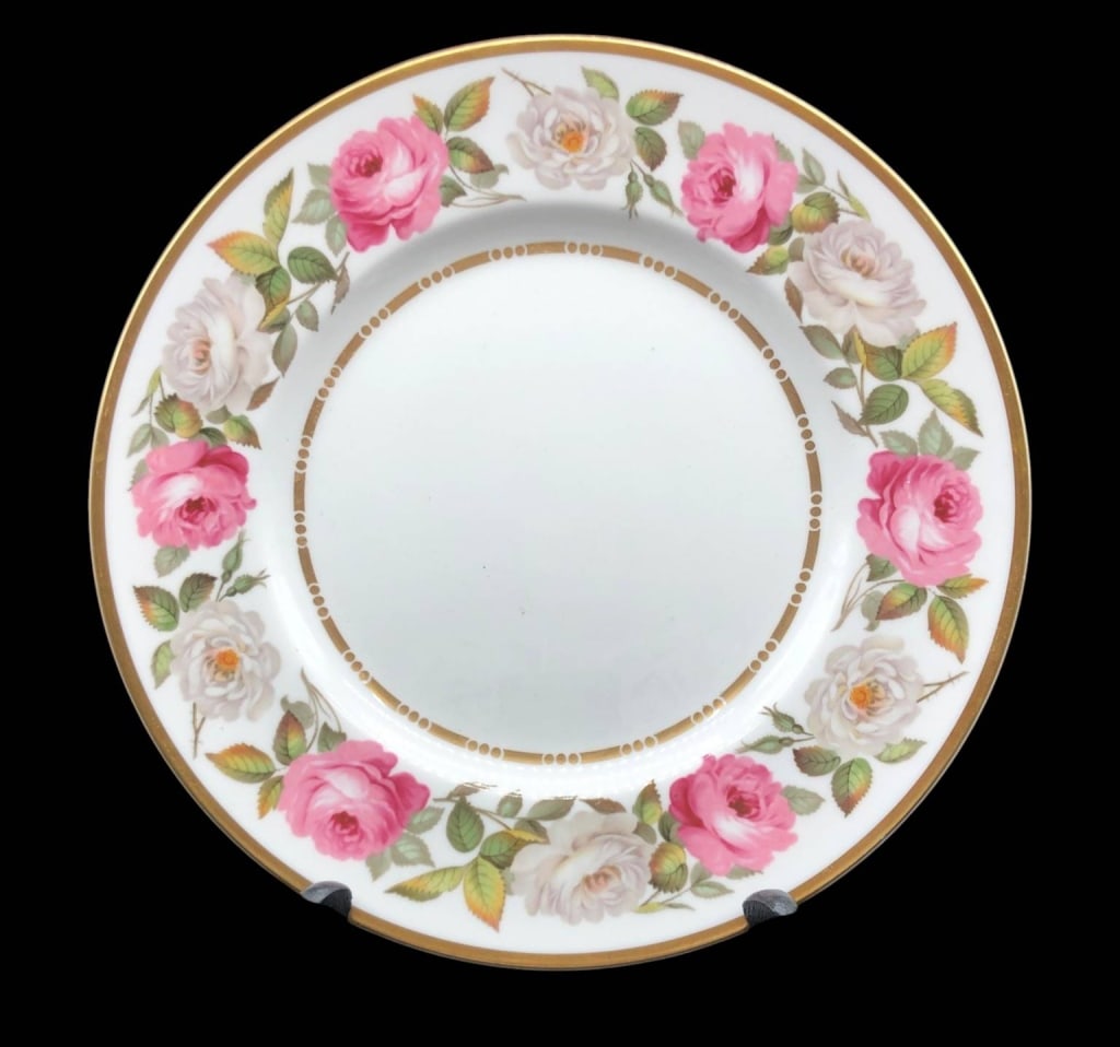 ROYAL WORCESTER ROYAL GARDEN DINNER PLATE 10" (1 of 5)