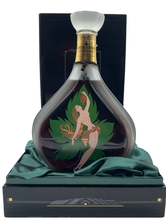 COURVOISIER ERTE LIMITED EDITION #8 COGNAC 11.5" (1 of 9)