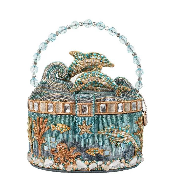 NEW MARY FRANCES CRYSTAL DOLPHIN BAG (1 of 5)