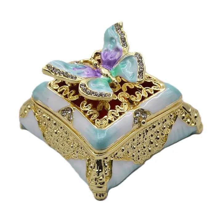 JAY STRONGWATER STYLE BUTTERFLY TRINKET BOX (1 of 4)