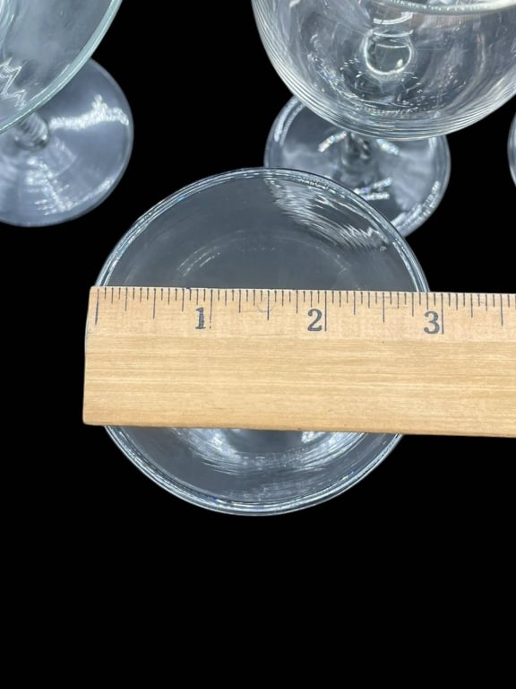 CONTEMPORARY CRYSTAL STEMWARE 7 PC - 9