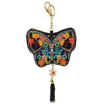 NEW MARY FRANCES BUTTERFLY KEY CHAIN/PURSE (1 of 6)