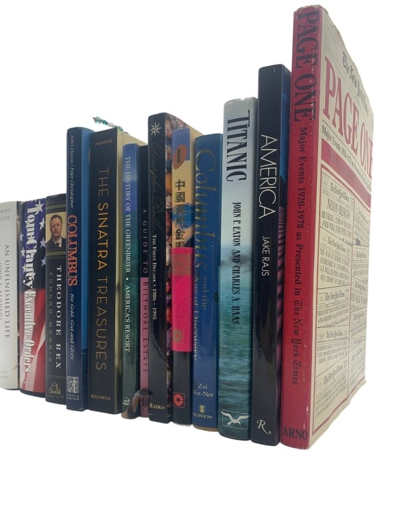 ASSORTED BOOKS - TRAVEL AND AMERICAN HISTORY 14" (1 of 6)