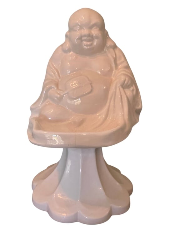 PORCELAIN SANCAI GLAZE CHINESE STYLE STATUE 11" (1 of 8)