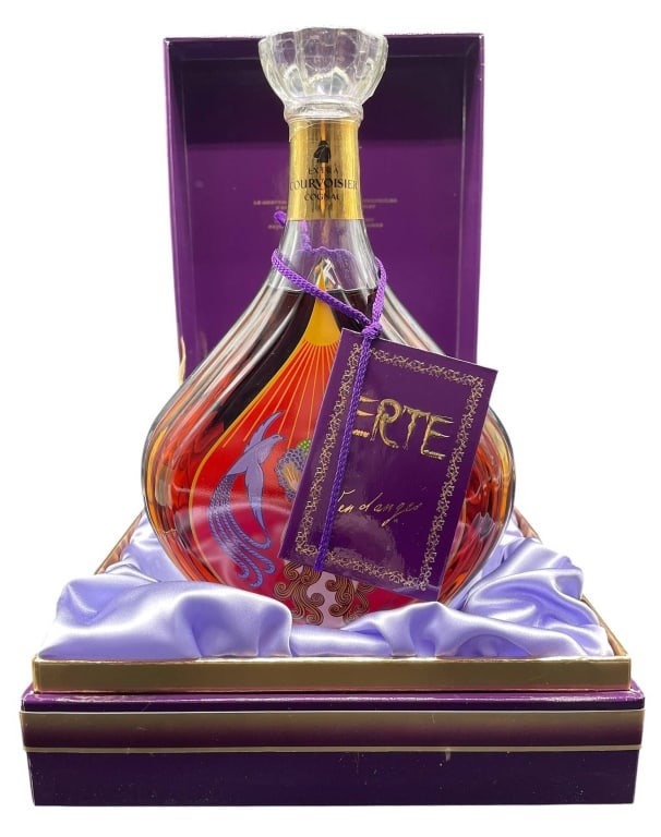 COURVOISIER ERTE LIMITED EDITION #2 COGNAC 11.5" (1 of 8)