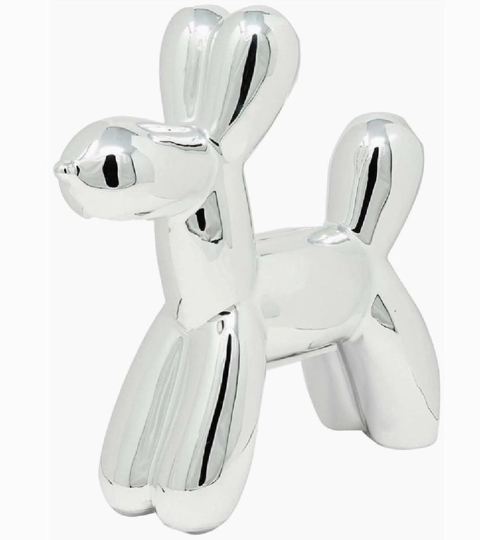 NEW JEFF KOONES STYLE BALOON DOG 12" (1 of 2)
