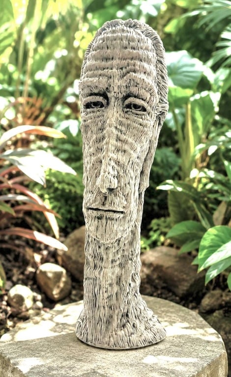LIUDMYLA DAVYDENKO FIGURAL CERAMIC SCULPTURE 26" (1 of 11)