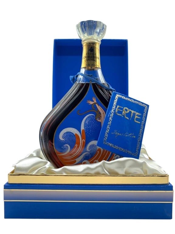 COURVOISIER ERTE LIMITED EDITION #5 COGNAC 11.5" (1 of 9)
