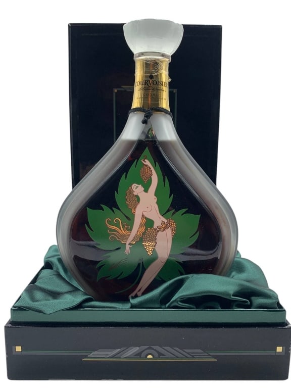 COURVOISIER ERTE LIMITED EDITION #8 COGNAC 11.5" (1 of 8)
