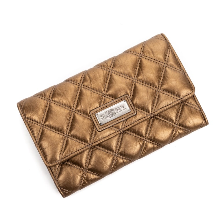 CHANEL PARIS NEW YORK FLAP WALLET BAG (1 of 4)