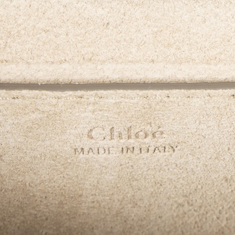 CHLOE PIXIE SMALL YELLOW SUEDE BAG - 8