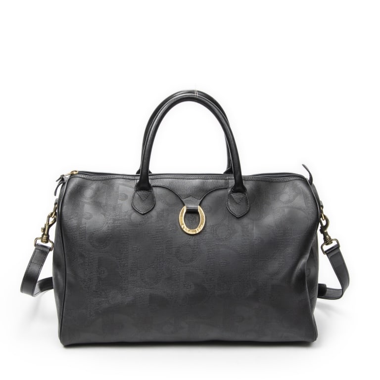 DIOR VINTAGE MEDIUM TRAVEL BOSTON BAG (1 of 10)