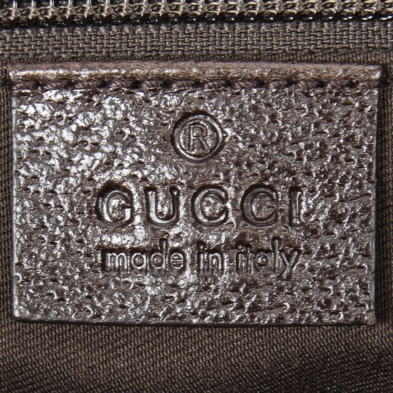 GUCCI MONOGRAM FLAP MESSENGER BAG - 10