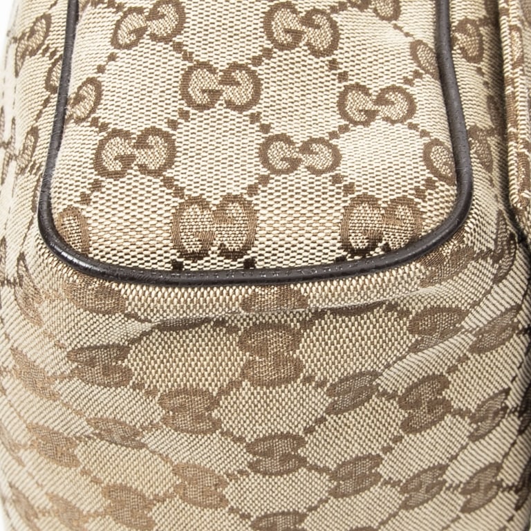 GUCCI MONOGRAM FLAP MESSENGER BAG - 7