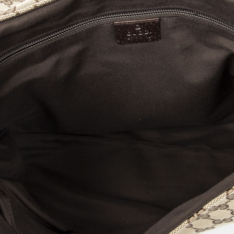 GUCCI MONOGRAM FLAP MESSENGER BAG - 9