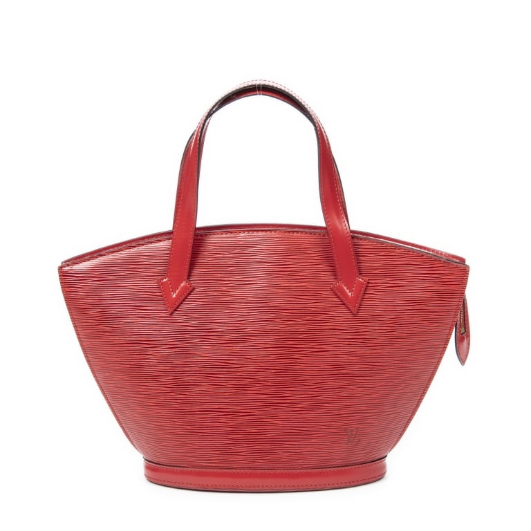 LOUIS VUITTON ST-JACQUES PM RED EPI BAG (1 of 11)