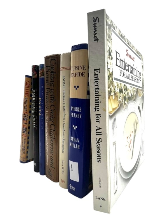 7 ASSORTED COOKBOOKS 12" - 4