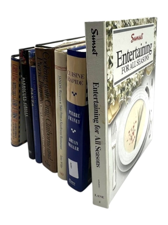 7 ASSORTED COOKBOOKS 12" - 5