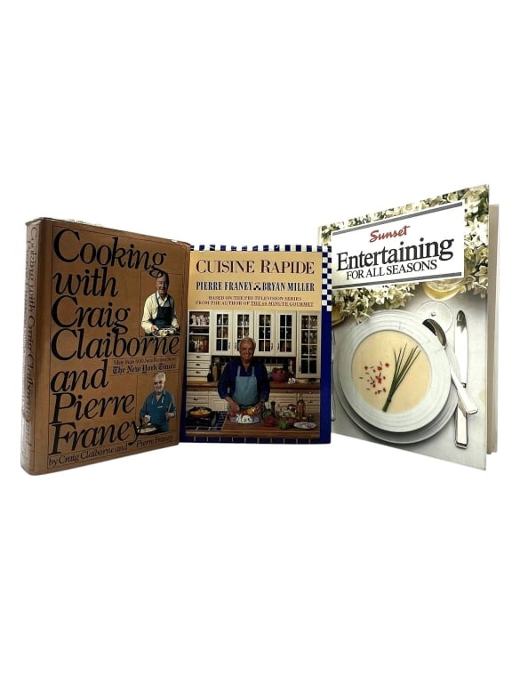7 ASSORTED COOKBOOKS 12" - 7