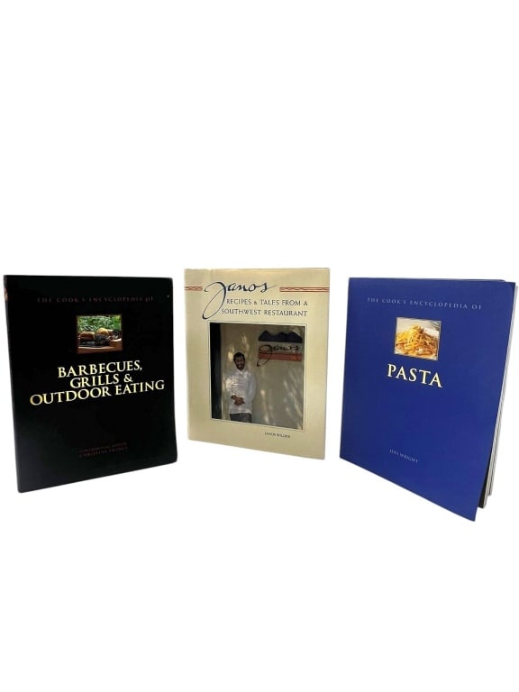 7 ASSORTED COOKBOOKS 12" - 8