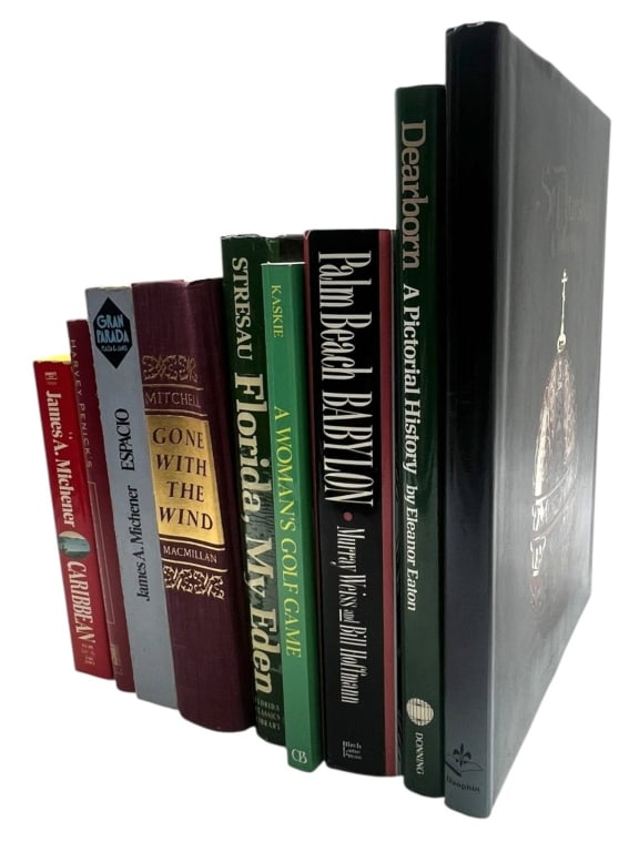 BOOK LOT INCLDS FABERGE & PALM BEACH BABYLON 10.5" (1 of 6)