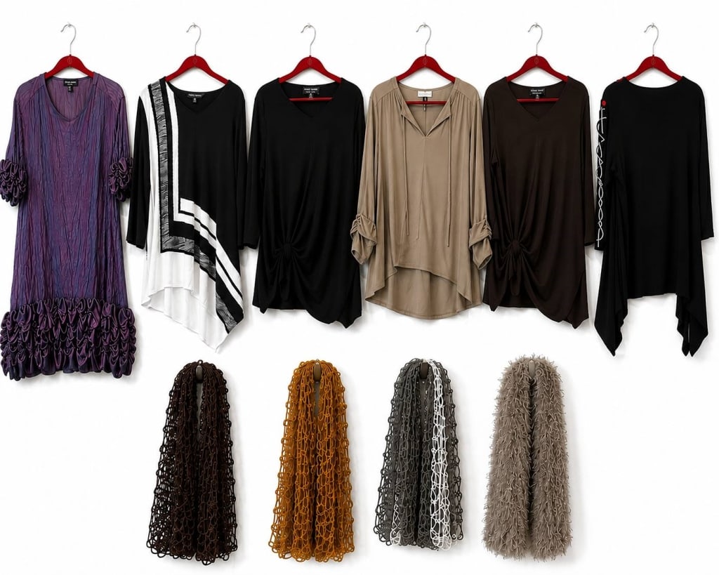 WOMEN'S CLOTHING LOT ASSORTED TOPS DRESS SIZE 18 (1 of 9)