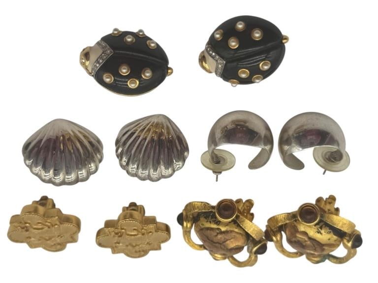 DESIGNER EARRING & CLIP COLLECTION WITH LADYBUG (1 of 2)