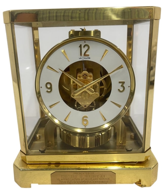 LECOULTRE ATMOS MANTEL CLOCK 9" (1 of 10)