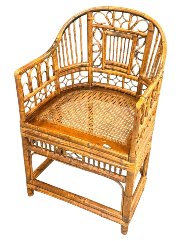 BRIGHTON PAVILION RATTAN CHAIR 34" (1 of 8)